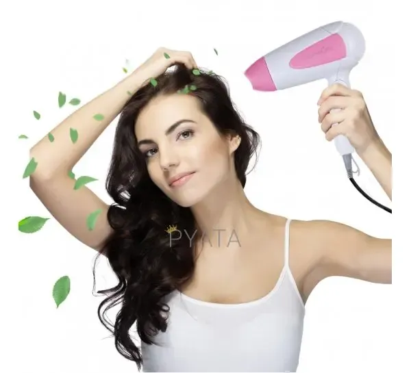 Фен компактный складной GEMEI GM-1756 1200 Вт Коломыя - изображение 2