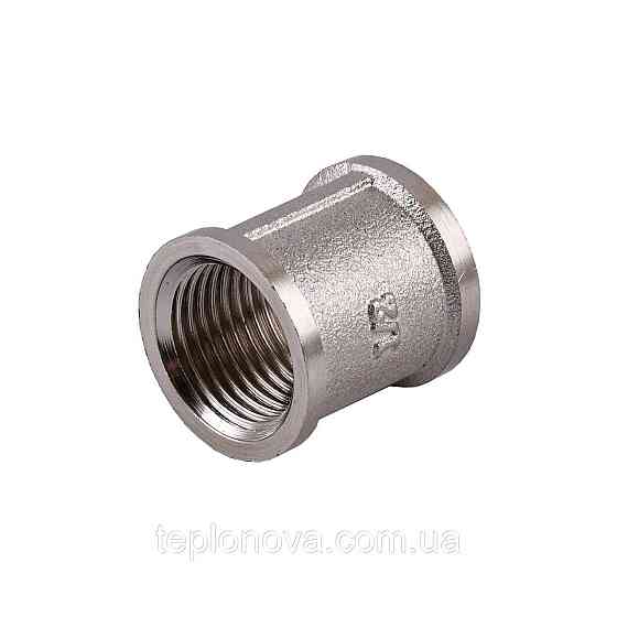 Муфта 1/2″ВВ никелированная NM331L OPTIMUM Черновцы