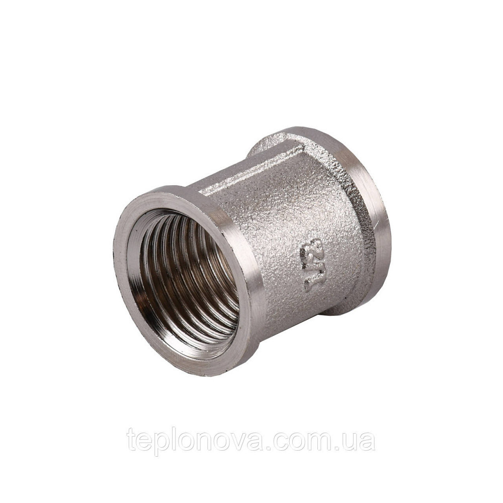 Муфта 1/2" В нікельована NM331L OPTIMUM Чернівці - фото 1