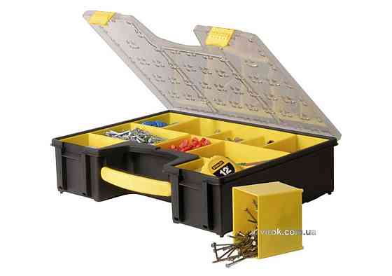 Органайзер STANLEY : професійний, пластмасовий, 8 з'ємних секцій, М= 423х105х334 мм. Одеса