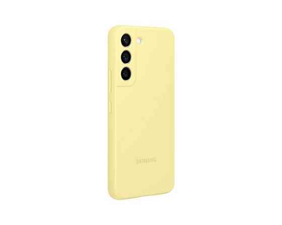 Чохол-накладка Samsung Silicone Cover для Samsung Galaxy S22 SM-S901 Butter Yellow (EF-PS901TYEGRU) ( 16725 ) Харків