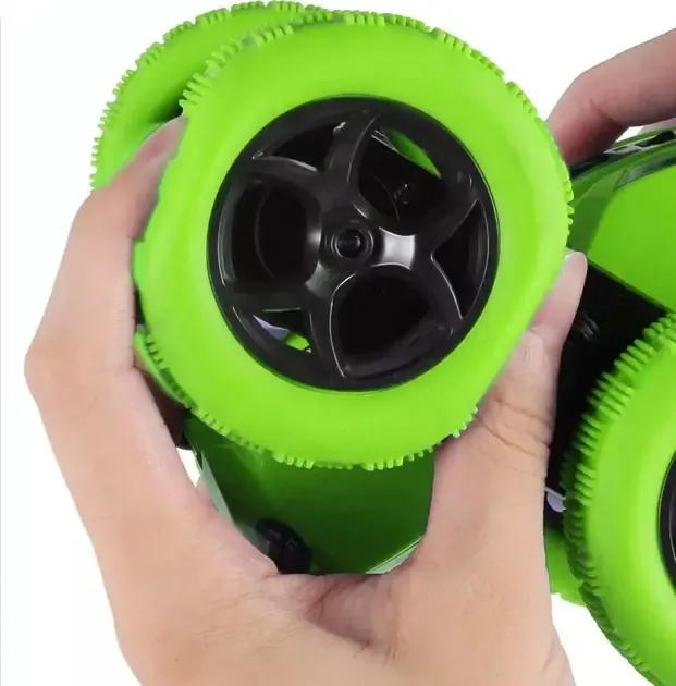 Машинка перевертыш вездеход трюковая на радиоуправлении Ydjia Stunt Car D828 Green Коломыя - изображение 8