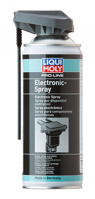 LIQUI MOLY 7386 Pro-Line Electronic-Spray — Спрей для електропроводки | Професійний очищувач та захист електричних контактів Ковель - фото 1
