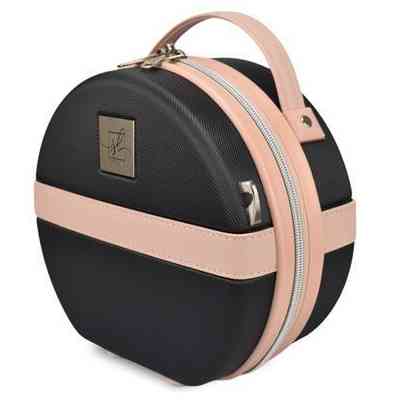 Косметичка Semi Line Бьюти-кейс 5L Black/Pink Cream (DAS302669) Винница