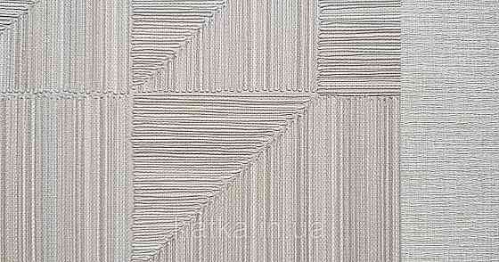 Шпалери вінілові на флізеліні AdaWall Omega1.06х10 геометрія 3д фігури смуги бежево-сірі 23209-3 Київ