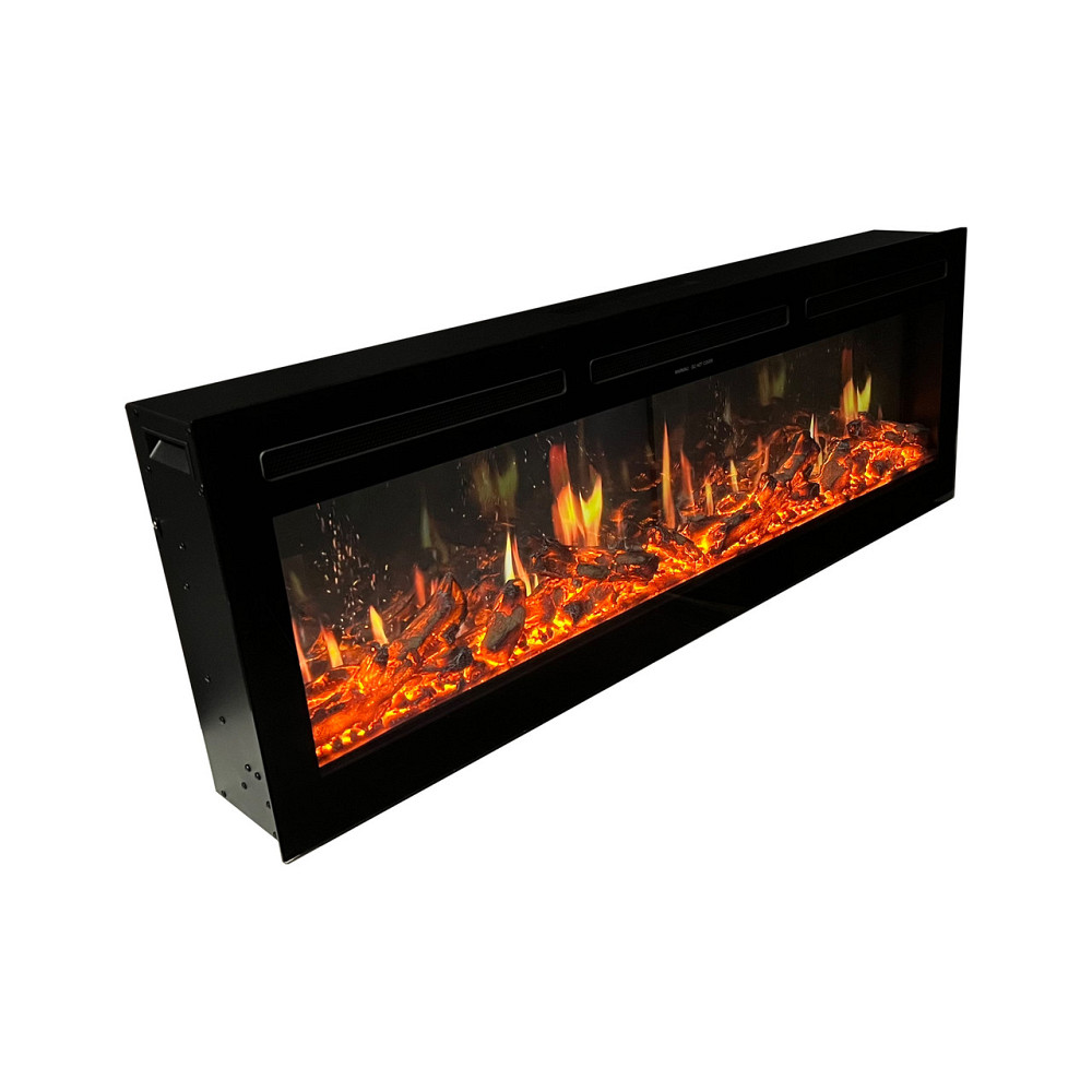 Електрокамін з обігрівом Royal 5D V-Art 50 L з 5D ефектом полумʼя, звуком, дровами та кольоровим полумʼям (5DVART50L) Київ - фото 1