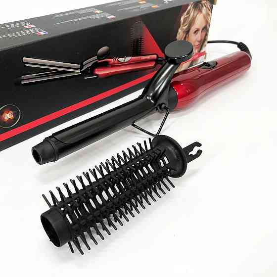 Сучасні щипці для завивки волосся GEMEI GM-2906, Щипці для волосся локонів Випрямляч OJ-20 Львів