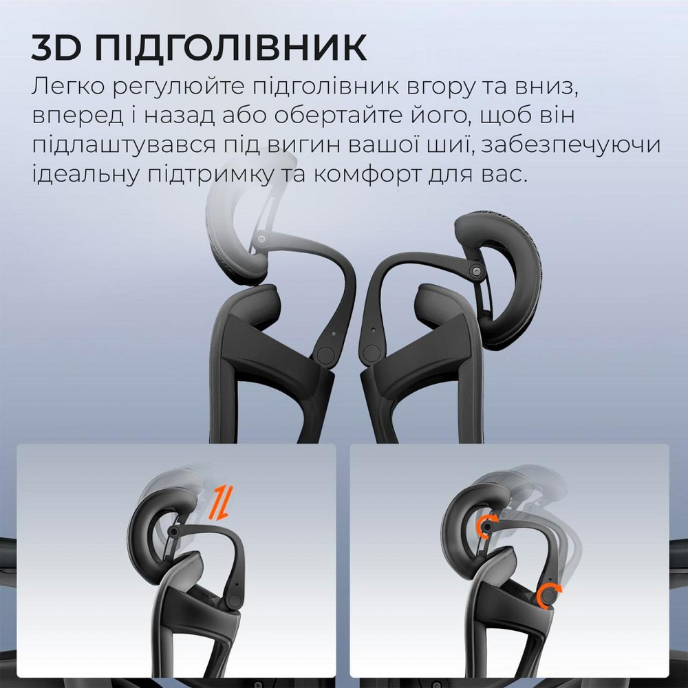 Крісло офісне Sihoo Doro C300 Pro Mesh Black (DORO-C300-PRO-M101) ( 17925 ) Харків - фото 12