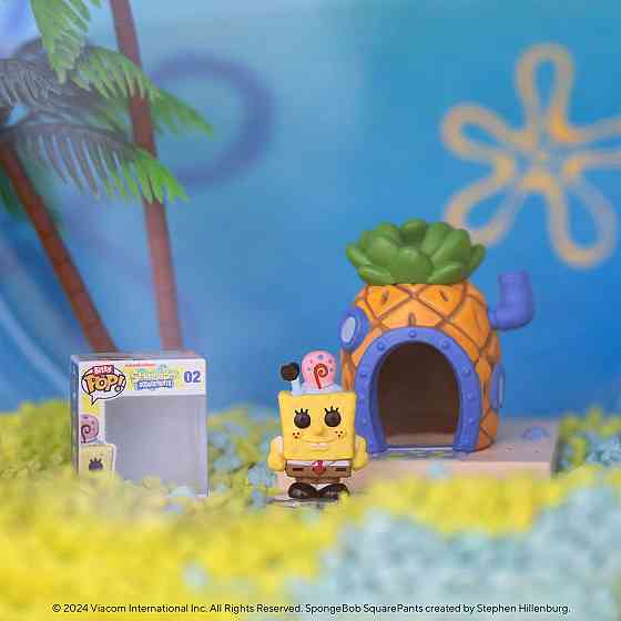 Набір фігурок Bitty Pop! Town - Губка Боб і його дім Дніпро