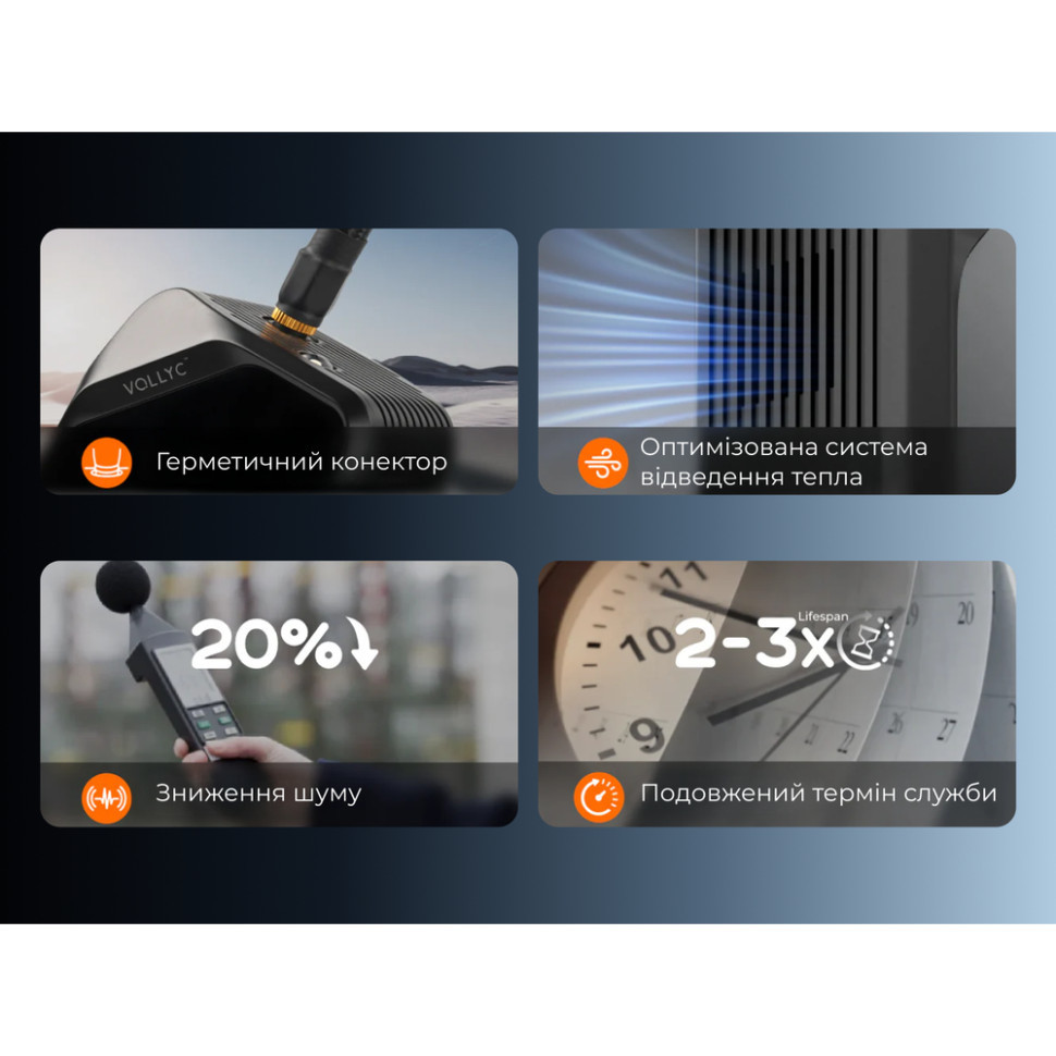 Насос-ліхтар-powerbank автомобільний Vollyc Evo Tire Pump by Flextail, 150 PSI, 1500 mAh Київ - фото 7