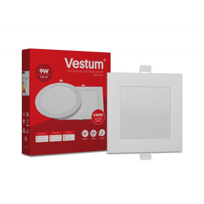 Світильник Vestum LED 9W 4000K 220V (1-VS-5203) Вінниця - фото 1