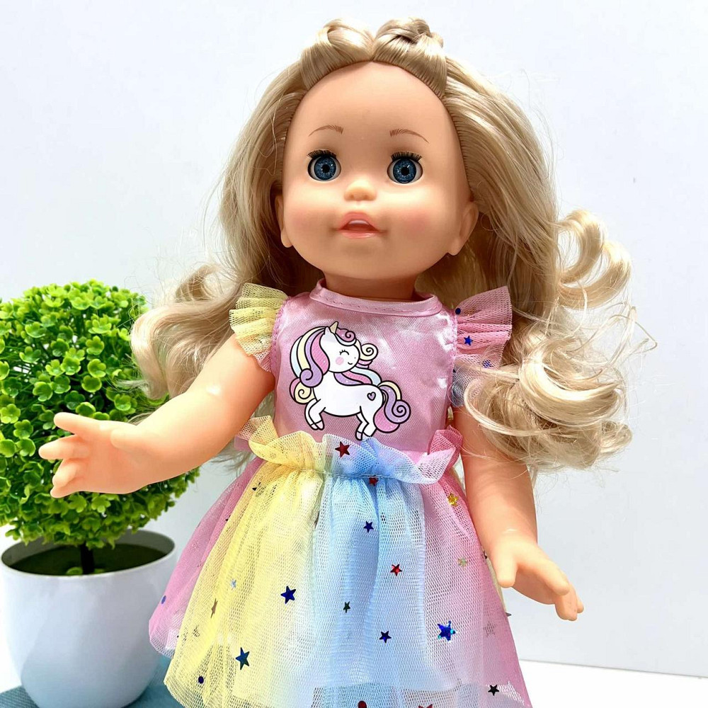 Лялька LimoToy Даринка інтерактивна крокує і говорить 10 кумедних фраз 32см (M 5080-1 UA) Чернигов - изображение 5