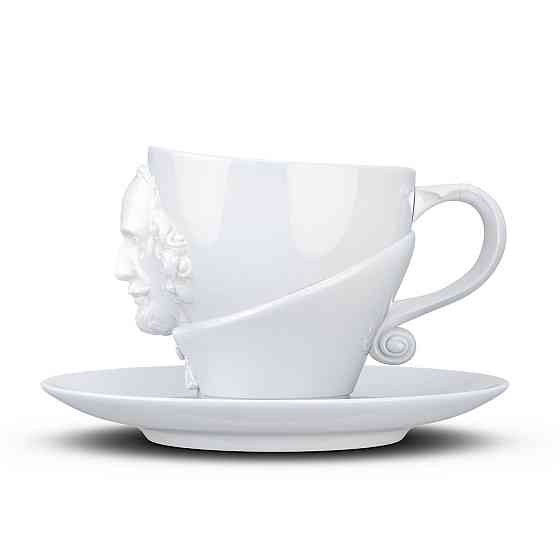 Чашка с блюдцем Tassen Уильям Шекспир (260 мл), фарфор Ровно