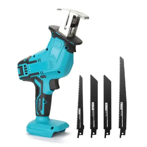 Портативная сабельная пила в чемодане LITHIUM 2 аккумулятора 48V Коломия