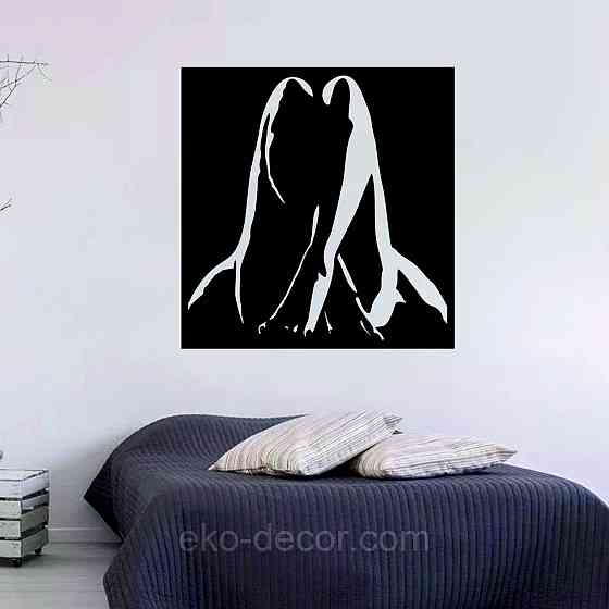 Декоративное настенное Панно «Силуэт женщины», Декор на стену Киев