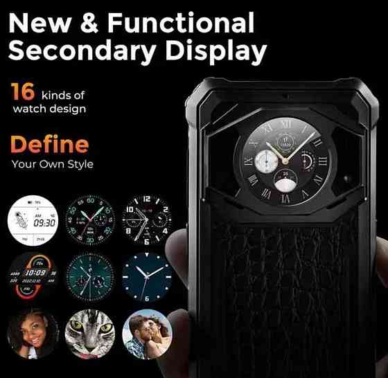 Смартфон Oukitel FOSSIBOT F101 Pro кожа крокодила 10600mAh 8/128Gb NFC Київ