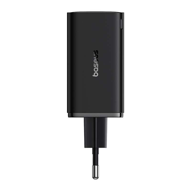 Мережевий зарядний пристрій з кабелем Baseus GaN6 Pro Fast Charger 2C+2U 65W  EU Cluster Black((With Type-C to Type-C 100W(20V/5A) Київ - фото 4