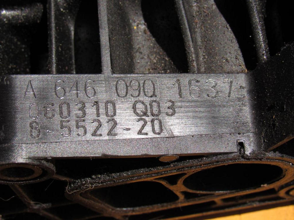 Колектор впускний Mercedes Sprinter W906 2.2 cdi 2006-2017 Ковель - фото 3