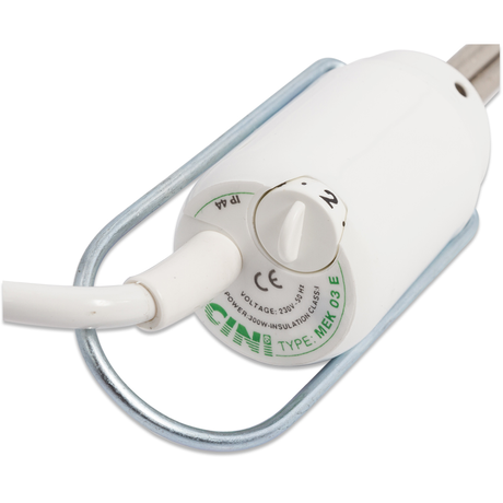 Электронагреватель ТЭН для полотенцесушителя CINI 600W, белый Киев - изображение 3