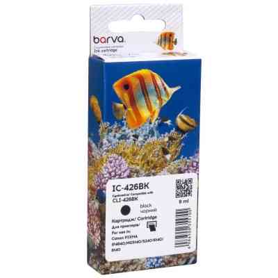 Картридж Barva Canon CLI-426BK (4556B001) 635 ст, black (IC-426BK) Винница