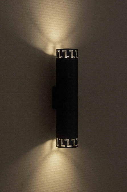 Бра циліндр 2-Е27 Greece Е27 2440 BK Київ - фото 2