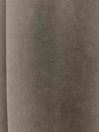 Комплект коротких штор VR-Textil Микровелюр Petek YL № 1707ш Какао 140х170 см 2 шт (35-0436) Киев