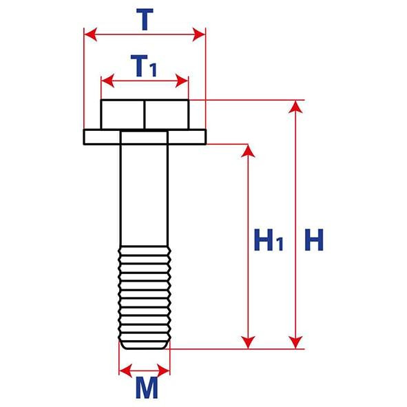 Болт M8X16 19507 Киев - изображение 4