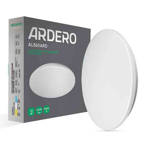 Світлодіодний накладний світильник Ardero AL560ARD 32Вт 5000K білий Харків