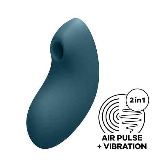Вакуумный вибратор Satisfyer Vulva Lover 2 Blue Sex Aura Киев