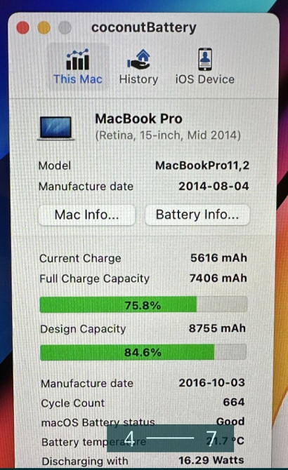 Ноутбук: MacBook Pro 15 