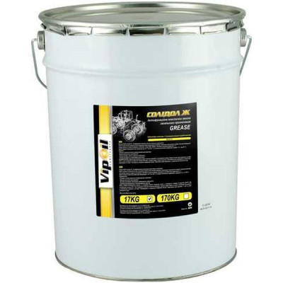 Мастило автомобільне VIPOIL Солідол Ж, метал біла 17 kg (0405051) Вінниця - фото 1