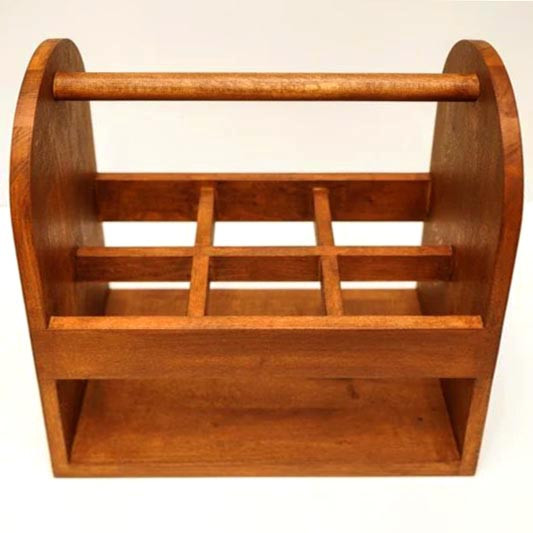 Настільна винна полиця "Шоні" охра Миколаїв - фото 1