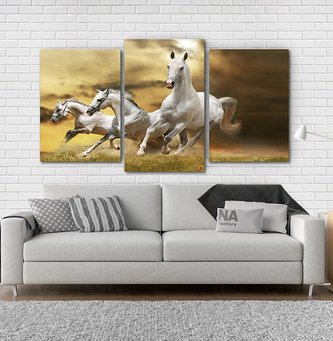 Модульна картина Коні Art-79_3 Київ - фото 2