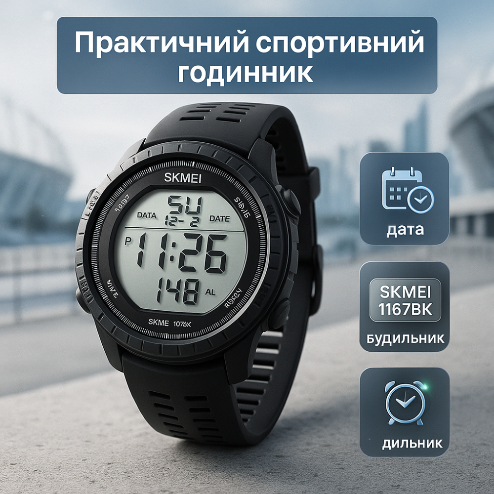 Оригинальные мужские часы, Армейские часы милитари наручные электронные для парней HS-30 Львов - изображение 16