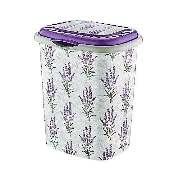 Корзина для белья 45л Лаванда Харьков