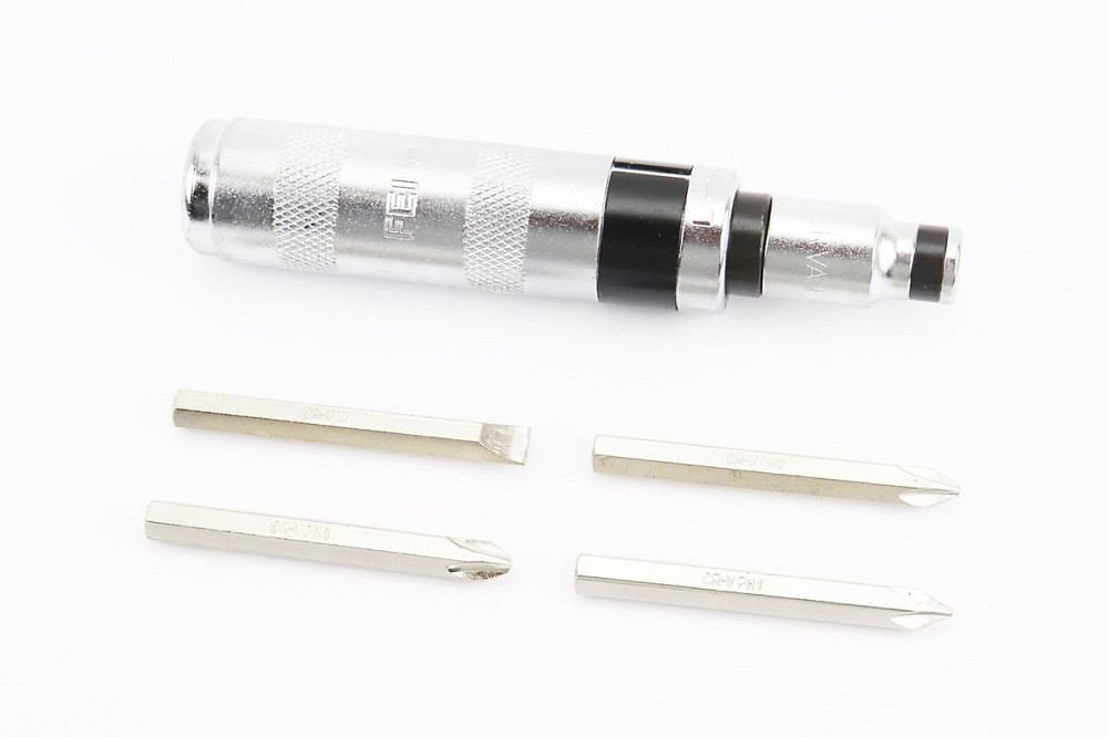 Викрутка ударно-поворотна з насадками, набір 5 предметів, тип 2 Київ - фото 1