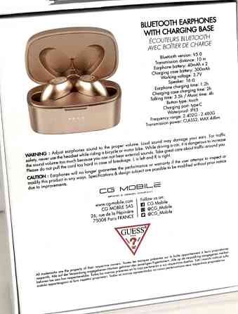 Нові Бездротові навушники: Guess Харків