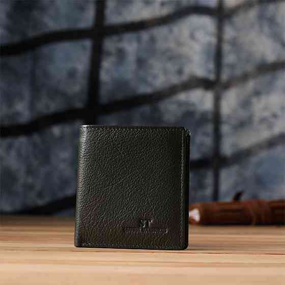 Жіночий гаманець на магніті з натуральної шкіри ST Leather 23093 Зелений Київ