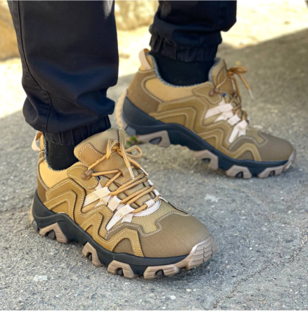 Армейские мужские кроссовки койот  зимние военные Мужские водонепроницаемые кроссовки Львов