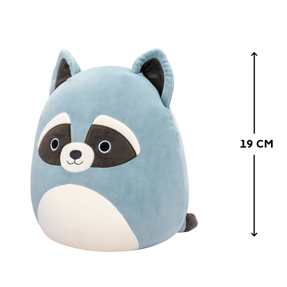 М'яка іграшка Squishmallows – Єнот Роккі (19 cm) Днепр - изображение 2