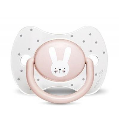 Пустышка Suavinex Hygge Уютные истории 18+ мес. розовый зайчик (306618) Винница - изображение 1