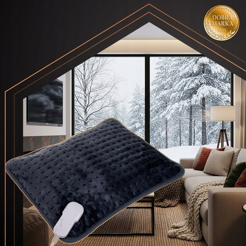 Электрическая подушка грелка 40х30 см 4 уровня температуры Ruhhy (26220) 50 Вт Нововолынск - изображение 3