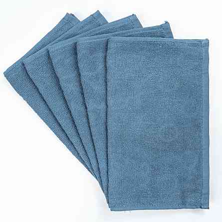 Кухонна жакардова серветка GM Textile 25х45 см 380 г/м2 (Блакитний) Суми