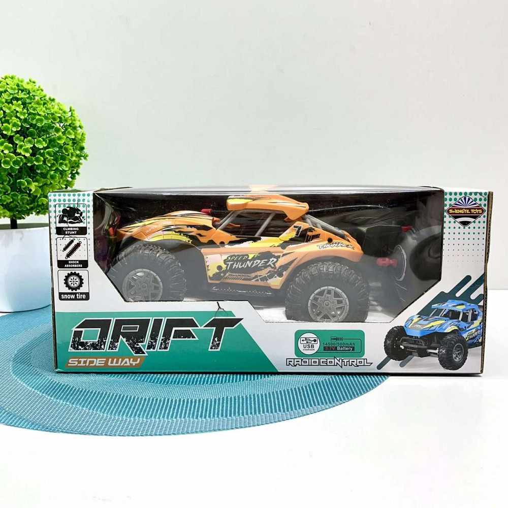 Машинка Баггі на радіокеруванні 24см акумулятор USB-зарядне Помаранчева (0905-3) Чернігів - фото 2