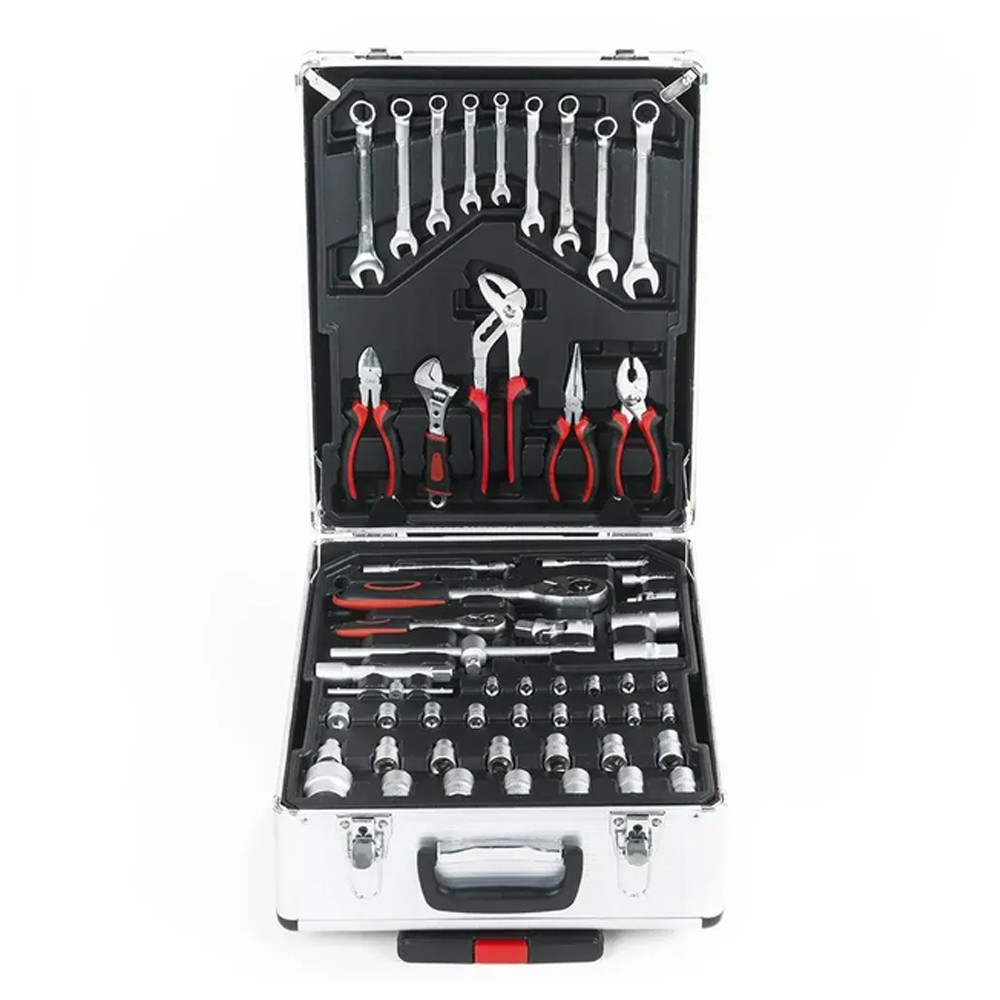 Набір автоінструменту у візку на 408 предметів / Набір інструменту для авто / Набір головок з тріскачкою Київ - фото 2