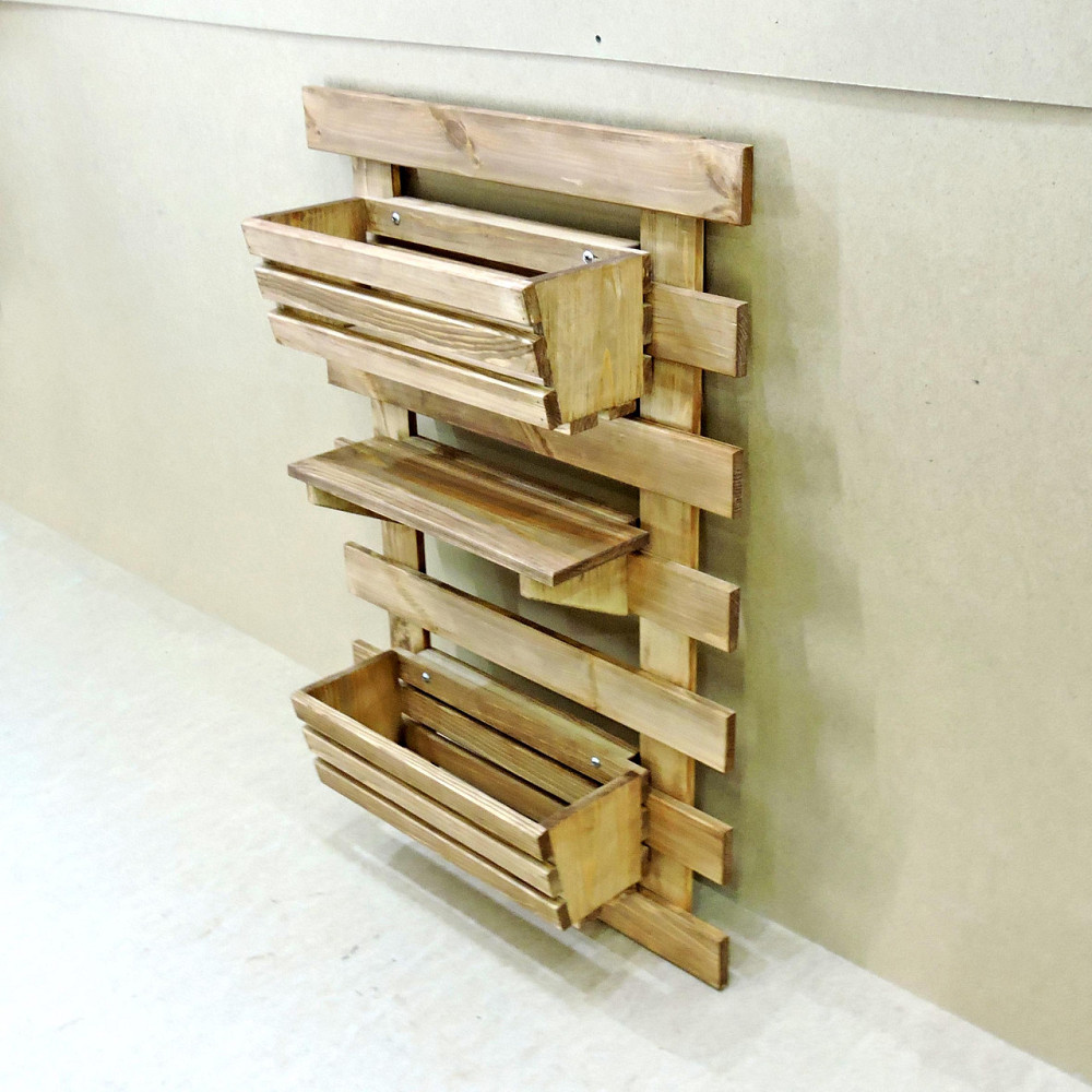 Полка настенная для цветов 