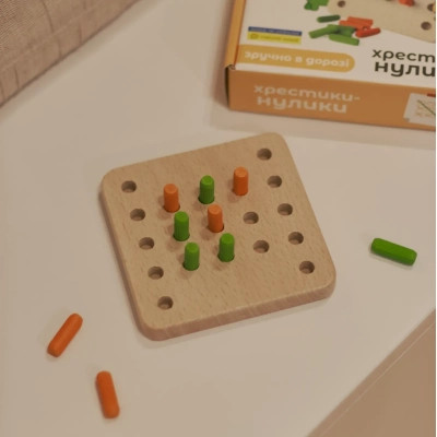 Настольная игра Ігротеко Крестики-нолики (900576) Винница - изображение 2