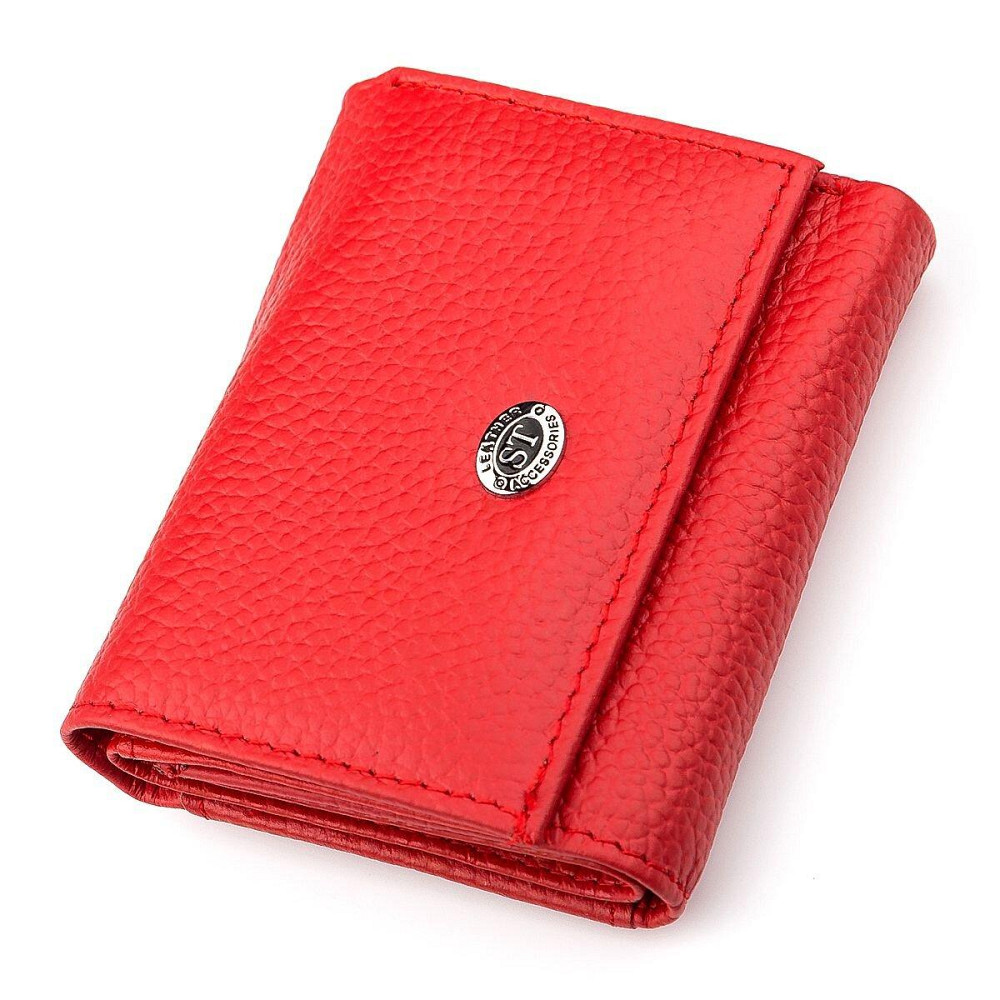 Гаманець ST Leather 18323 (ST440) дуже зручний жіночий Червоний Київ - фото 12