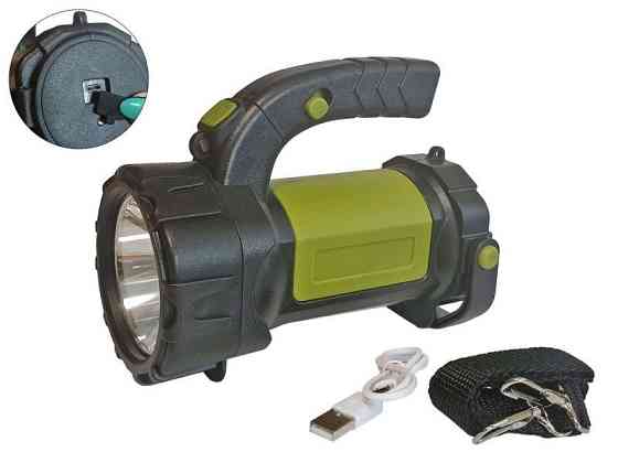 Ліхтар ручний A-T80C із вбудованим акумулятором 2400 mAh Харків