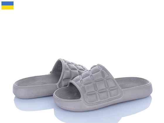 Шлепанцы женские серые новинка легкие удобные красивые ЭВА 40 Одесса